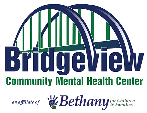 Logo with graphic of a bridge